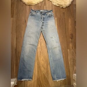 Redone Levis 501 vintage jeans
